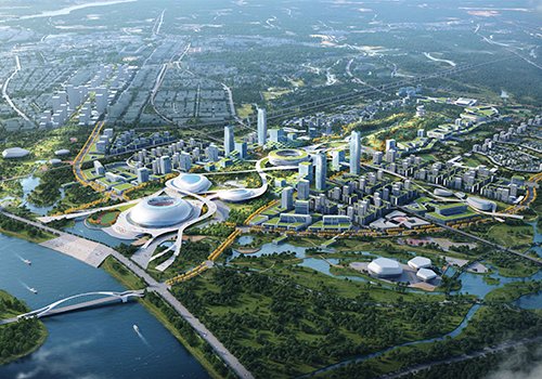湖南长株潭绿心中央公园总体城市设计方